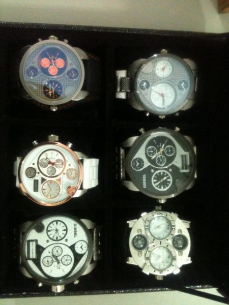 RELOGIOS DIESEL - 2 MAQUINAS - REPLICAS